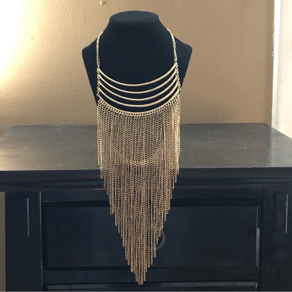 Stunning vintage tassel chain necklace - Picture 6 of 6